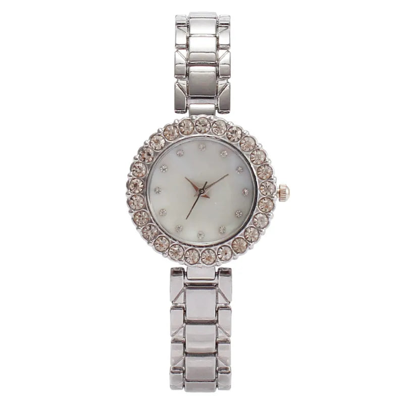 Simple Style Geometric Jewelry Buckle Quartz Watch Women's Watches