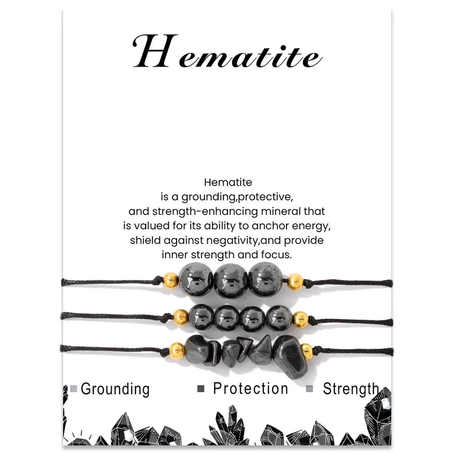 Simple Style Classic Style Round natural stone Bracelets In Bulk