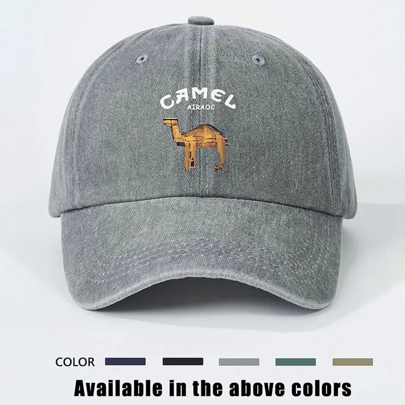 Women's Vacation Classic Style Solid Color Curved Eaves Baseball Cap