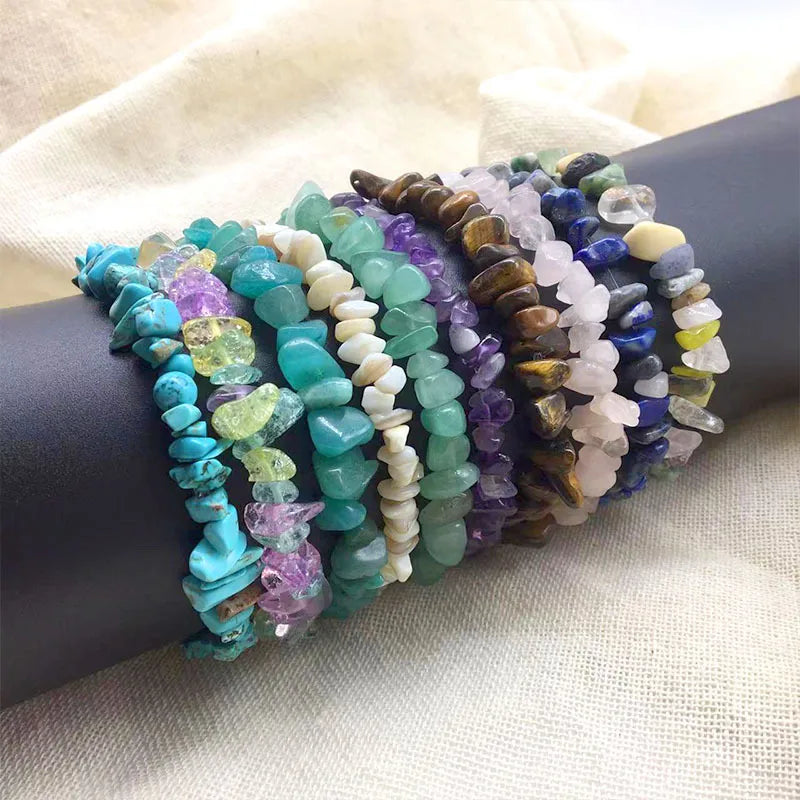 Simple Style Geometric natural stone Bracelets In Bulk