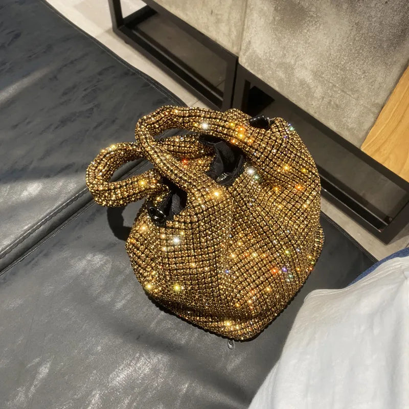 women's small autumn rhinestone vintage style handbag
