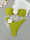 Women's Floral 2 Pieces Set Bikinis Swimwear