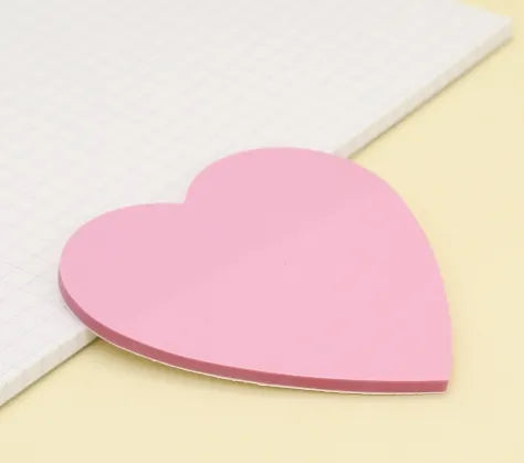 1 set solid color learning paper cute sticky note