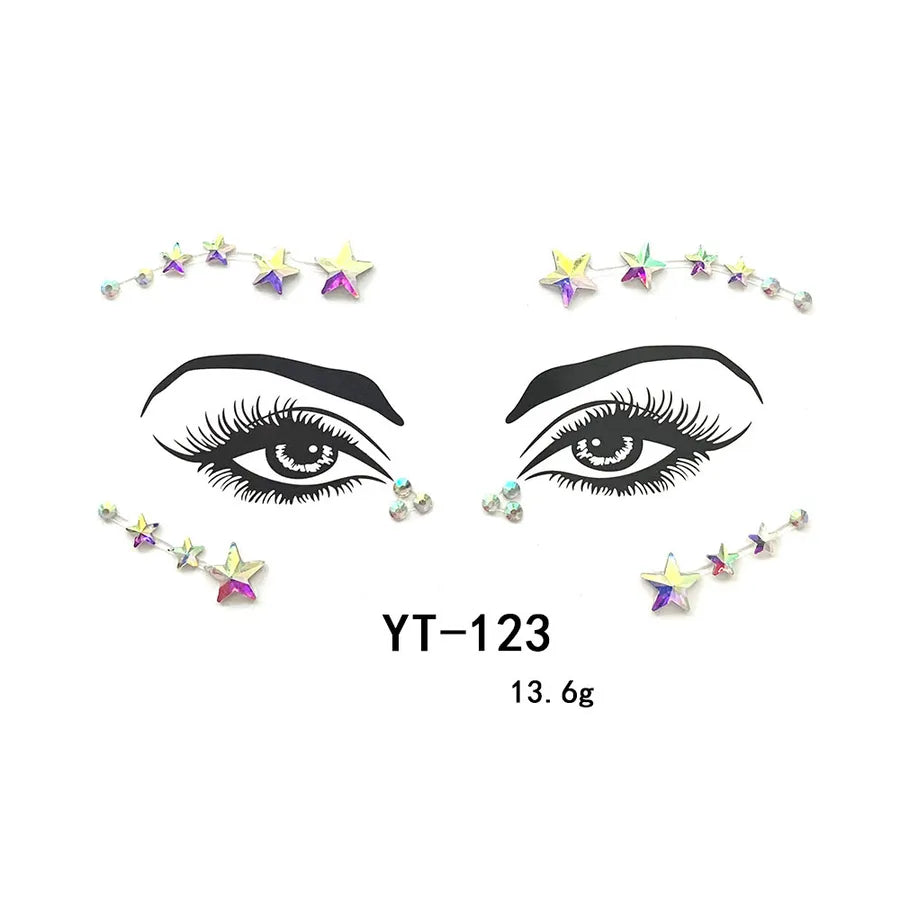 water droplets arylic tattoos & body art 1 piece