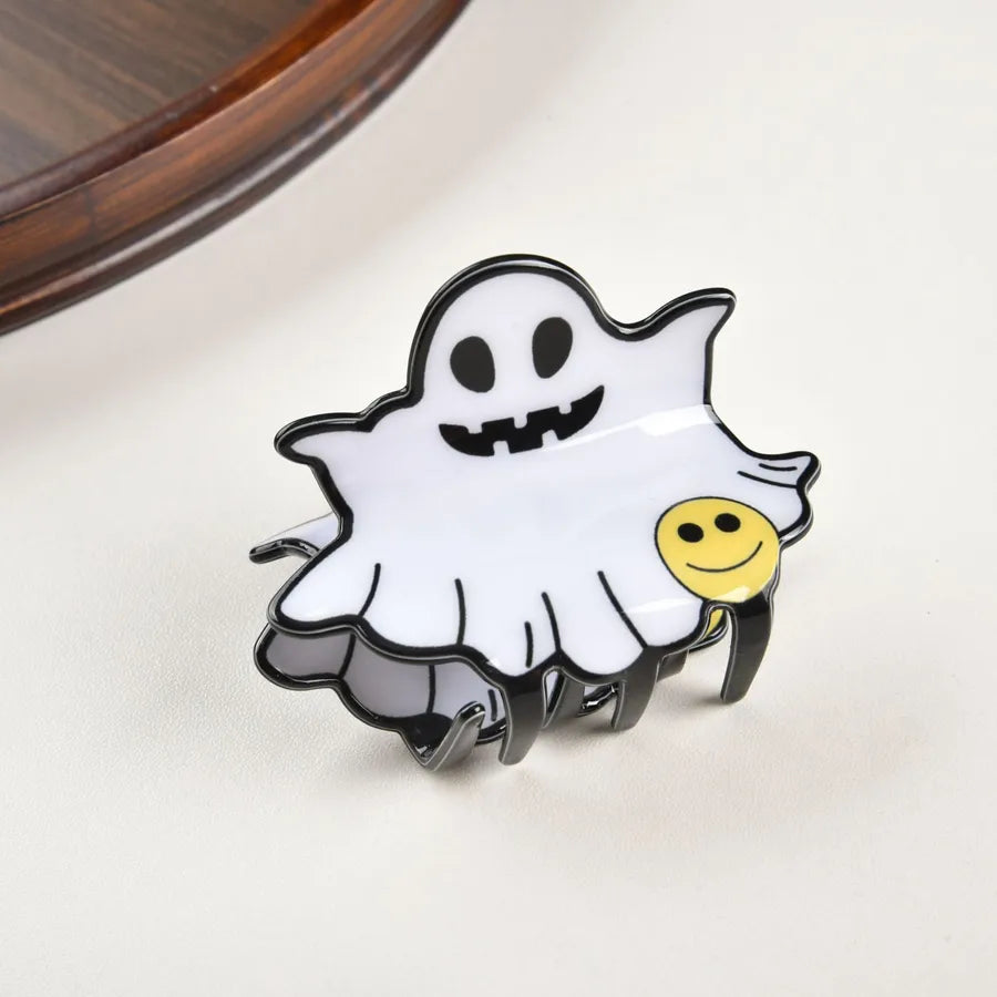 lady halloween pattern pvc hair claws