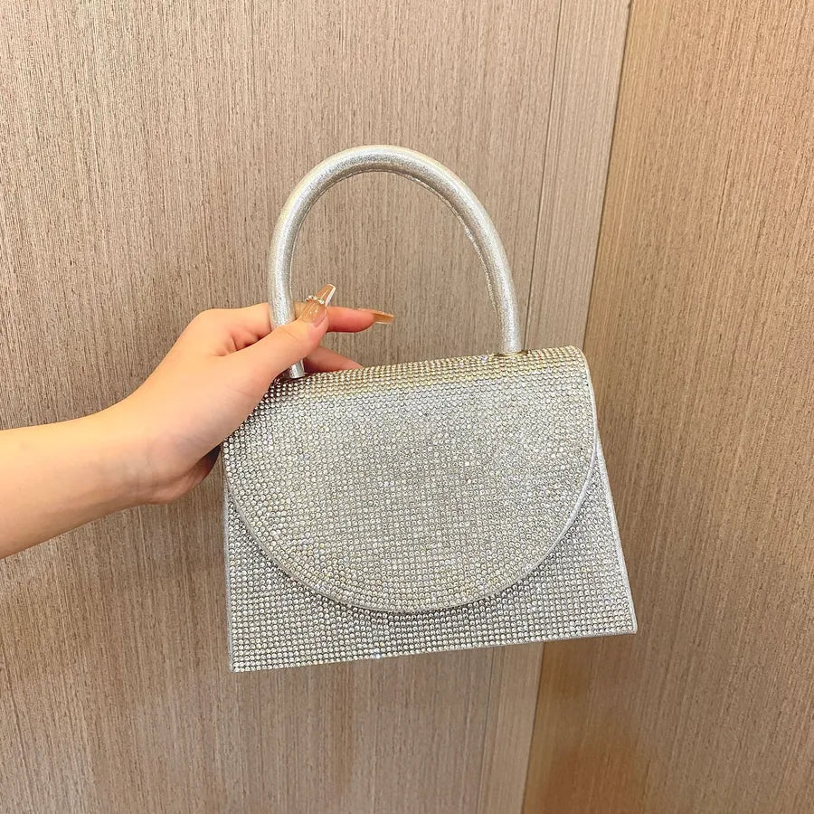 new evening bag   handbag Diamond banquet clutch dress evening bag