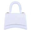 Women's Mini PVC Solid Color Elegant Streetwear Dumpling Shape Flip Cover Handbag