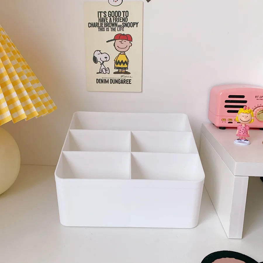 Cartoon PP Plastic Cute Simple Style Storage Box