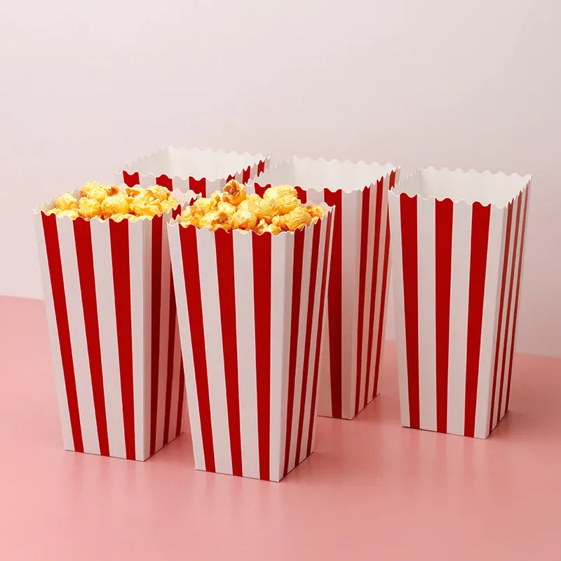 Simple Style Stripe Paper Party Gift Wrapping Supplies