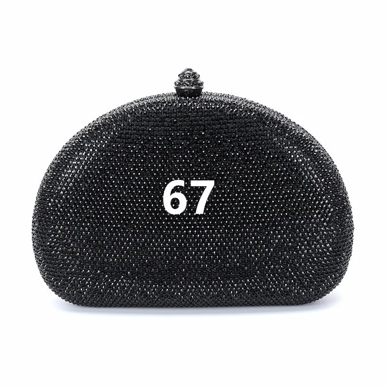 Evening bag   ladies evening bag party wedding export Diamond Crystal rhinavian bag  style