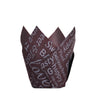 thanksgiving simple style letter paper cake cups