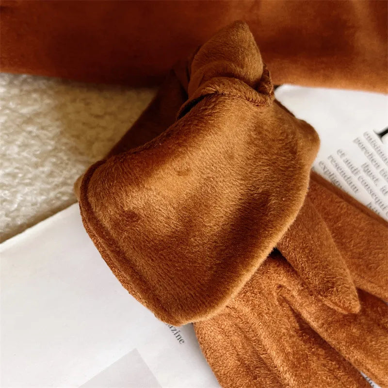 Women's Casual Elegant Simple Style Solid Color Gloves
