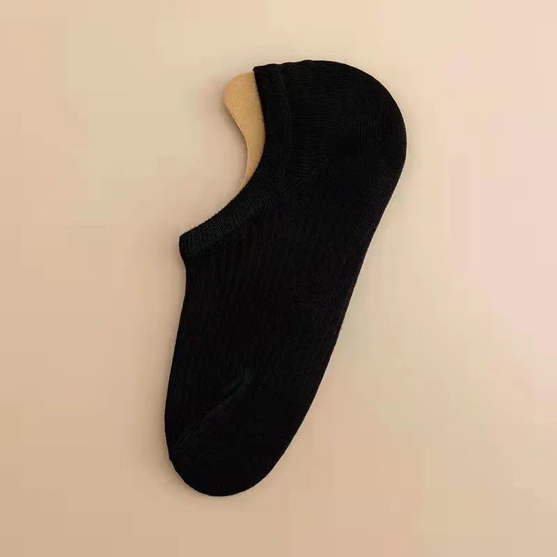 Zhuji socks ladies boat Socks summer shallow mouth invisible spring and autumn cotton non-slip with summer thin short socks women