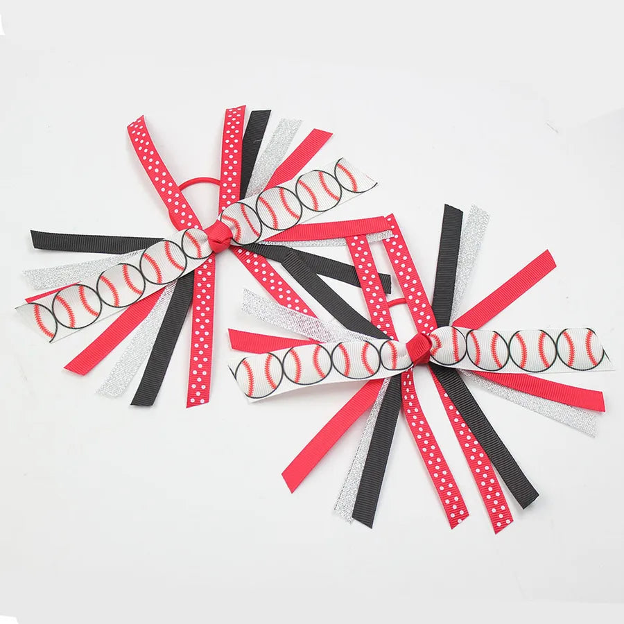 Europe and the United States New European Cup Stitching Hair Ring Fans Girl Handmade volleyball football printed head rope
