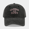 New Simple Washed Letter Embroidery Baseball Cap Outdoor Sun Protection Hat For Women Casual Elegant Basic Style Spring Summer Autumn