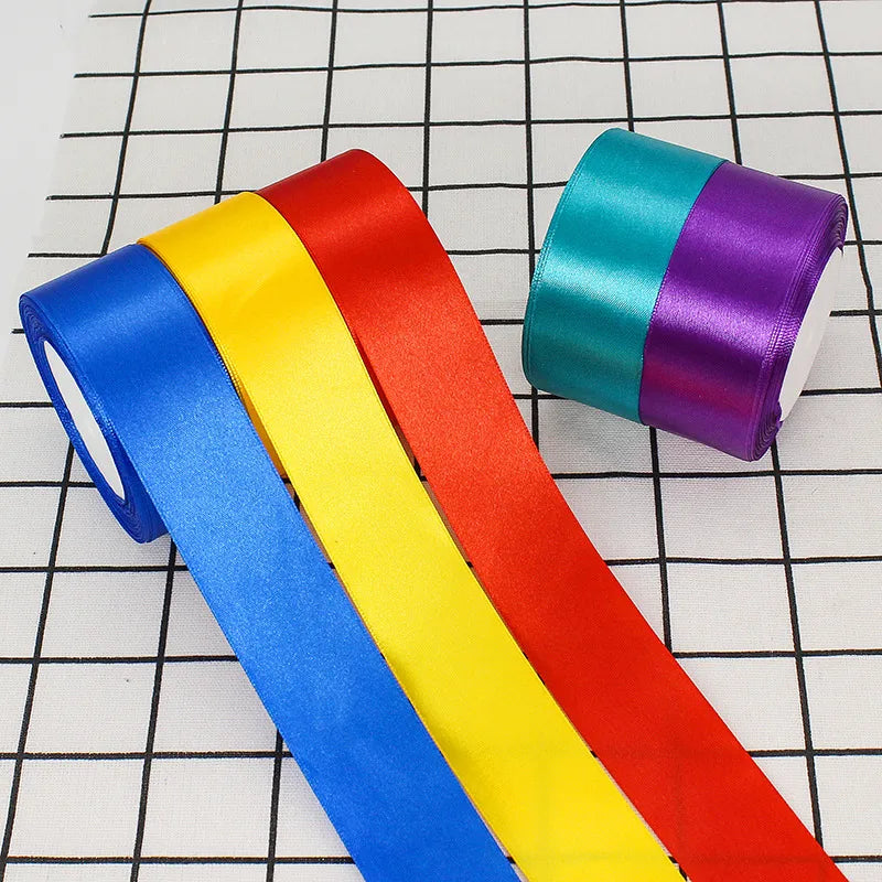 Modern Style Solid Color Polyester Holiday Wedding Birthday Party Supplies Gift Wrapping Supplies 1 Roll