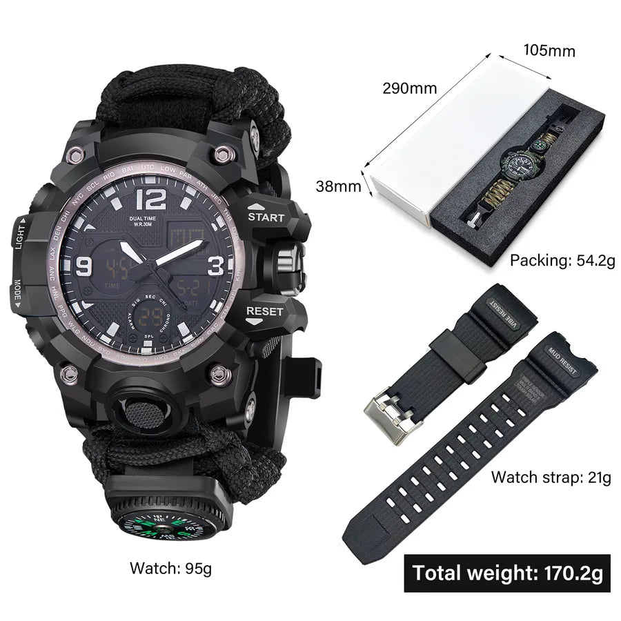 Streetwear Geometric Electronic Watches