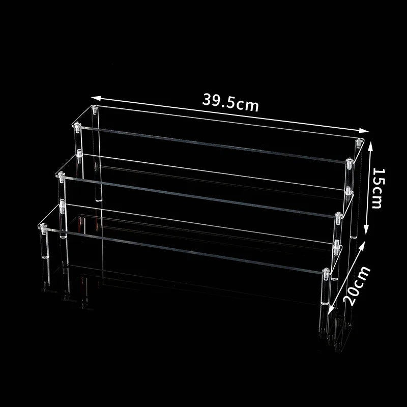 1 Piece Arylic Simple Style Transparent Jewelry Display