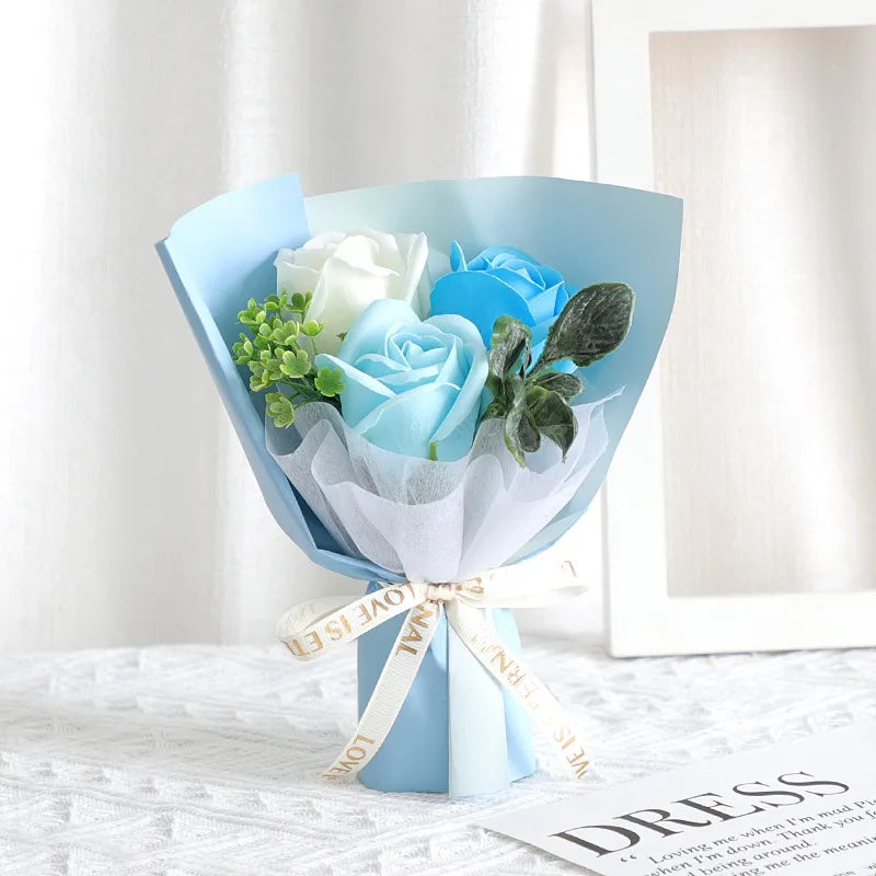 Valentine'S Day Romantic Multicolor Soap Flower Artificial flowers