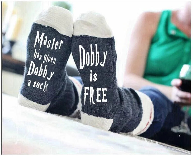 unisex casual letter cotton blending jacquard socks ankle socks