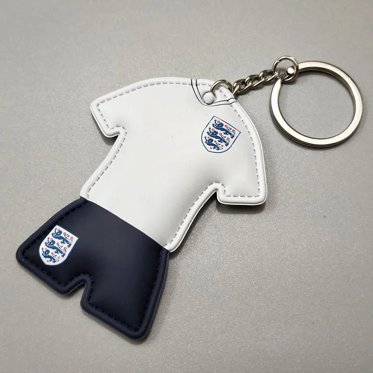 1 Piece Streetwear Color Block Football Player Plastic Unisex Keychain