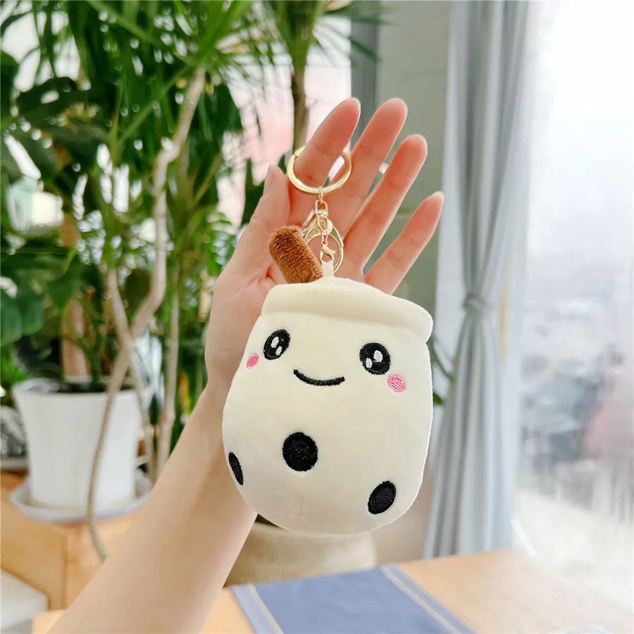 cute cartoon pp cotton women's bag pendant keychain