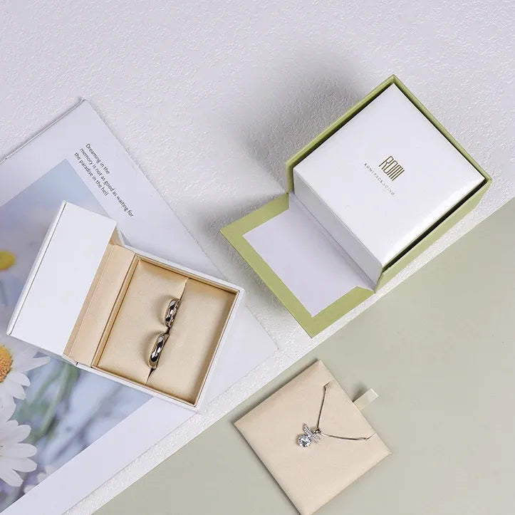 1 Piece 1 Set Paper Elegant Simple Style Daily Date Letter Jewelry Packaging Bags Jewelry Boxes