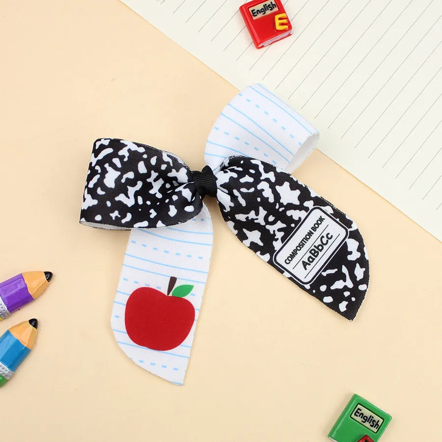 Back-To-School Season Kidsren's Hair Accessories, Creative Pencil Hairpins, Preppy Style Dopamine Jewelry, New Products for Back-To-School Season, High-End