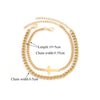 Elegant Simple Style Classic Style Cross 201 Stainless Steel 304 Stainless Steel Men's Bracelets