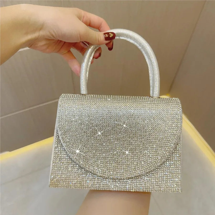 new evening bag   handbag Diamond banquet clutch dress evening bag