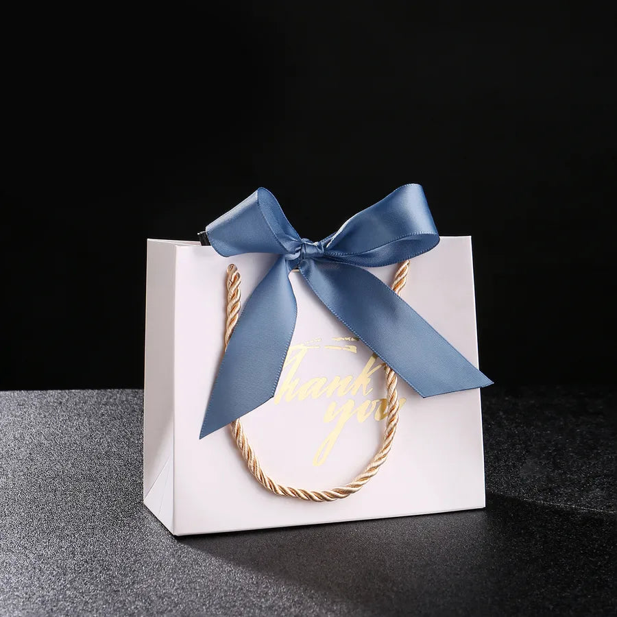 Wedding Letter Bow Knot Paper Holiday Wedding Party Gift Bags