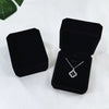 1 Piece Flannel Casual Daily Solid Color Jewelry Boxes