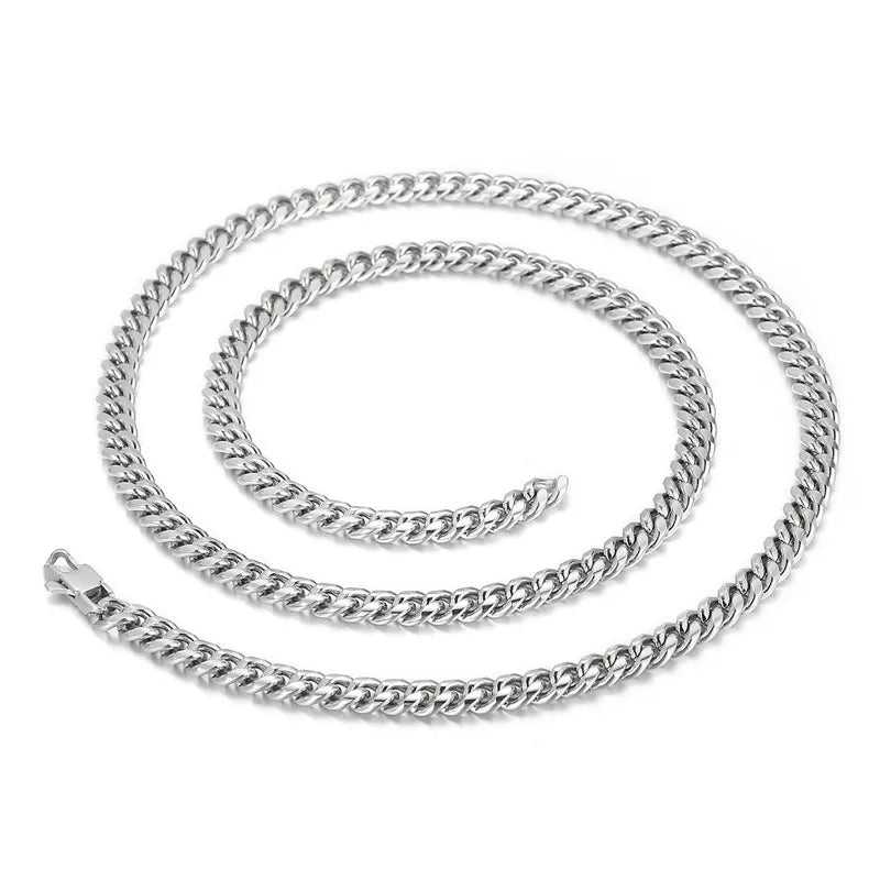 Simple Style Geometric Solid Color Titanium Steel 18K Gold Plated Men's Bracelets