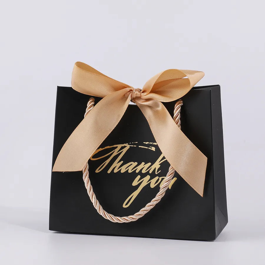 Wedding Letter Bow Knot Paper Holiday Wedding Party Gift Bags