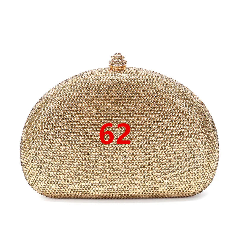 Evening bag   ladies evening bag party wedding export Diamond Crystal rhinavian bag  style