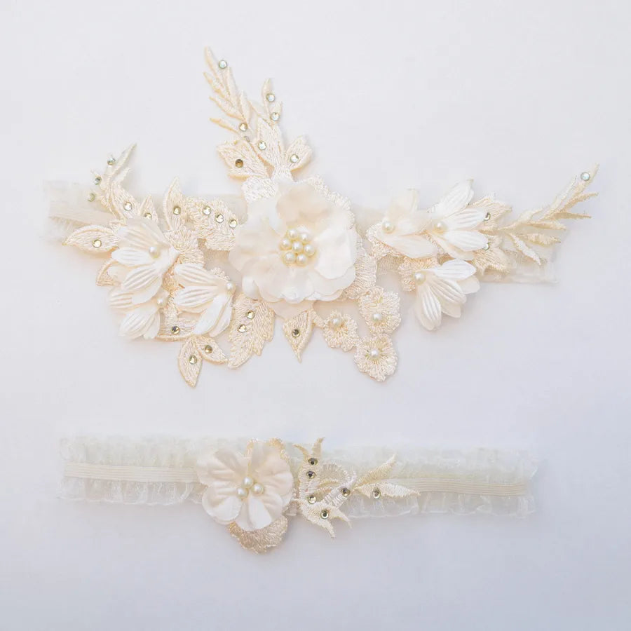 Simple Style Classic Style Flower Holiday Party Garter