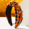 New Halloween Spider Wide Edge Hairband Women's Exaggerated Accessory Diamond Embedded Fashionable Festival Headband