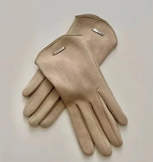 Women's Casual Elegant Simple Style Solid Color Gloves