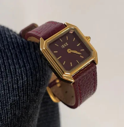 Retro Classic Style Geometric Buckle Quartz Watch Women's Watches