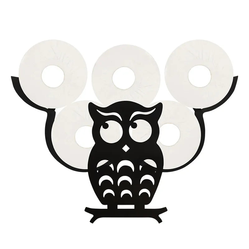 Cute Animal Iron Tissue Holder