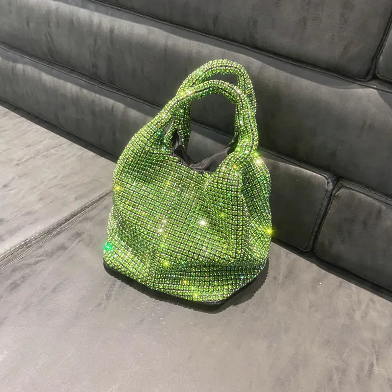 women's small autumn rhinestone vintage style handbag