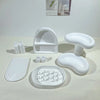 Creative Plaster Jewelry Display Stand Ring Holder Necklace Rack Shop Decoration Nordic Style Unique Design Jewelry Cabinet