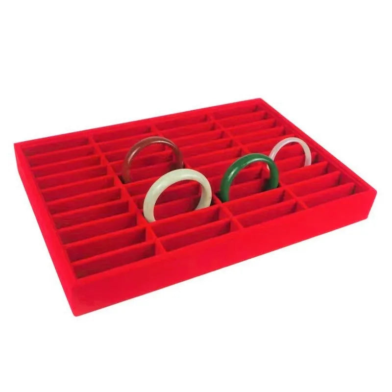 1 Piece PU Casual Simple Style Color Block Solid Color Jewelry Display Jewelry Rack