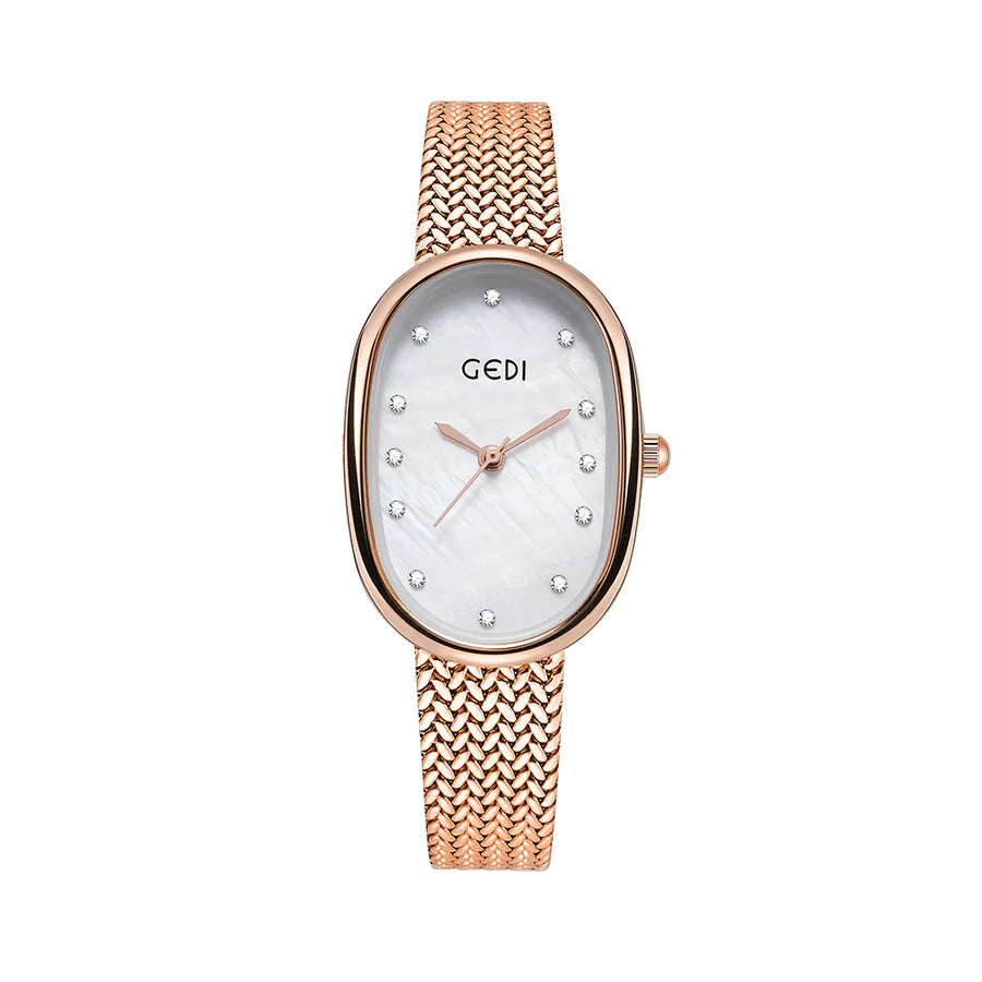casual solid color hanging word buckle quartz women's watches