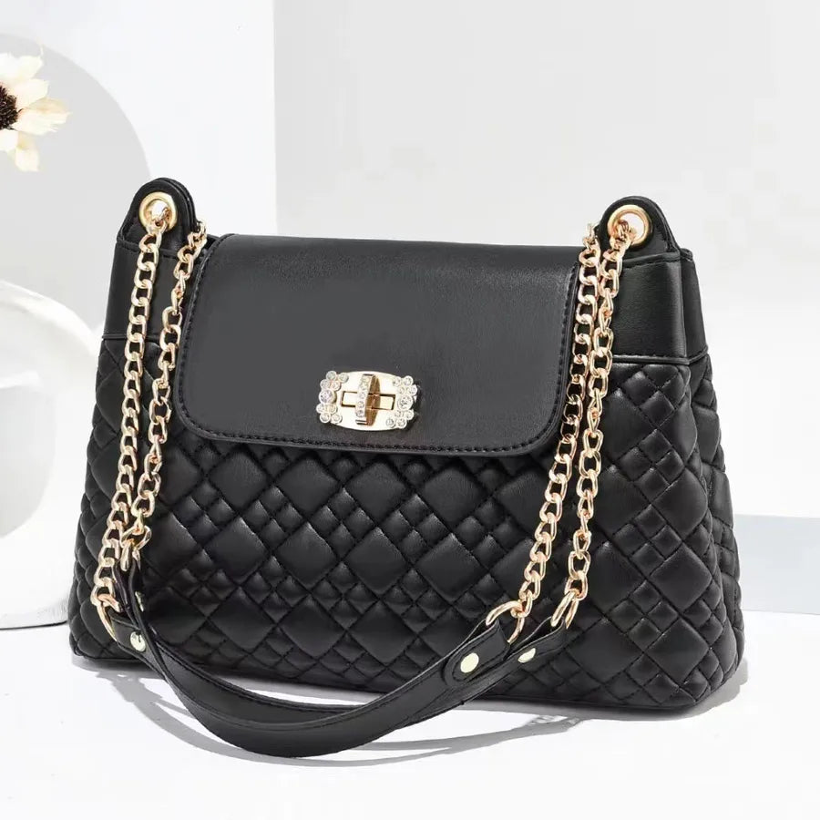 Large quantity super cost-effective versatile underarm bag handbag rhombus women's bag shoulder bag messenger bag foreign trade hot bag