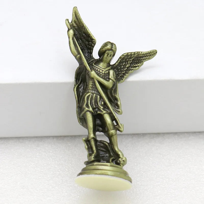 Retro Human Alloy Ornaments Artificial Decorations