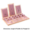 Jewelry Counter Jewelry Display Shelf, Bracelet Ring Ring Display Plate, Necklace Display Stand Set of Ornaments Jewelry Display Shelf