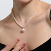 Freshwater Pearl Copper Beaded Round Necklace