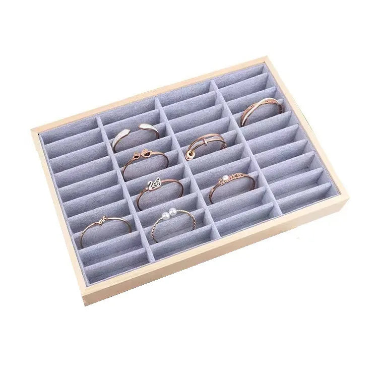 1 Piece PU Casual Simple Style Color Block Solid Color Jewelry Display Jewelry Rack