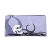 unisex skull pvc zipper buckle wallets